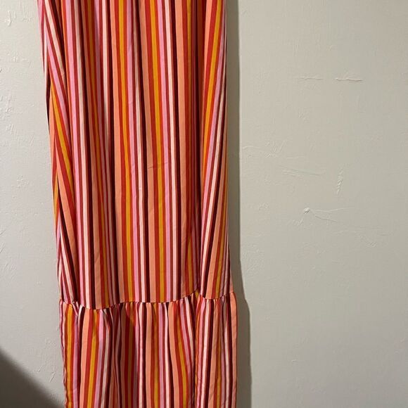 Loft long maxi dress multi color dress XS - Picture 7 of 7